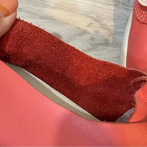 Kiss Kiss Italy Shoes Pink Soft Upper Italian Leather 235cm Size 7 - Picture 13 of 15